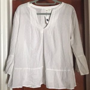 Bell sleeve shirt
